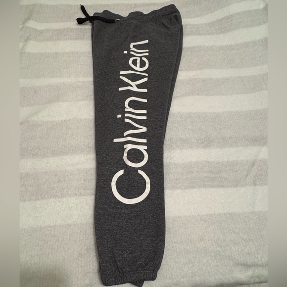 Calvin Klein Grey Jogger Sweatpants Size M - Picture 3 of 4